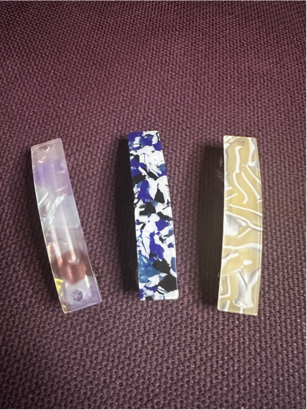 Women's Unbranded Hair Barrette Set, One Size, Multi-color